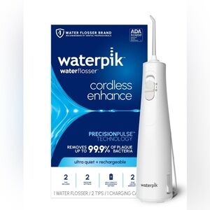 Waterpik Cordless Enhance 3000 Water Flosser - White NEW In Box NIB